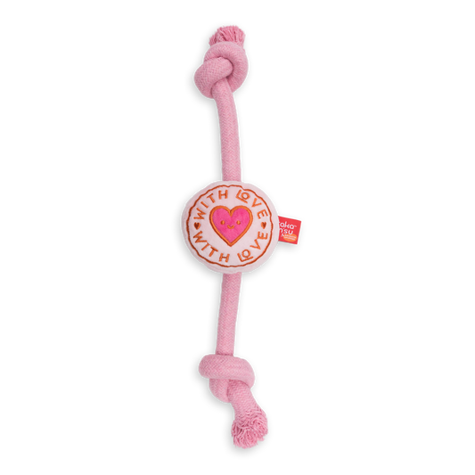 Dog's Life Rope Toy with Squeaker