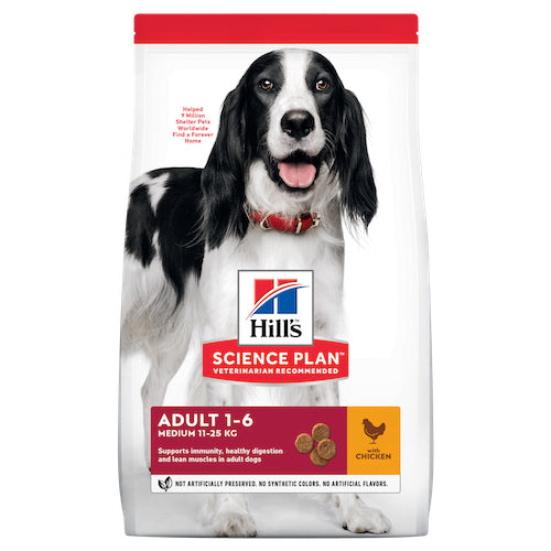 Hill's Science Plan Adult Medium Dog Food 12kg