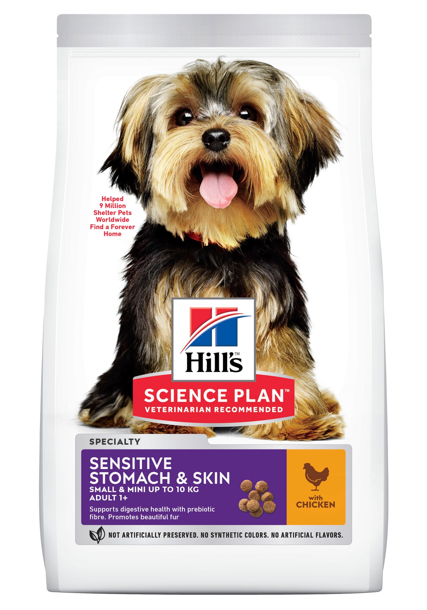 Hill's Science Plan Sensitive Stomach & Skin Mini Dog Food 1.5kg