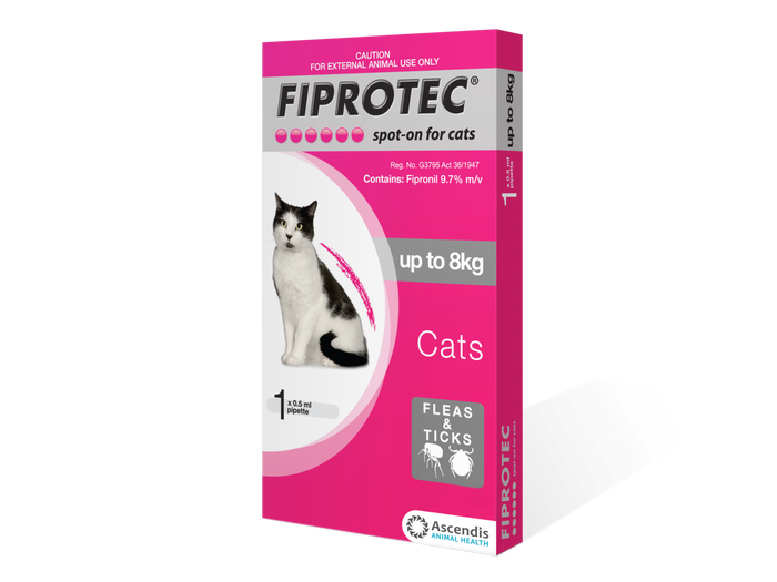 Fiprotec Spot-On for Cats up to 8kg