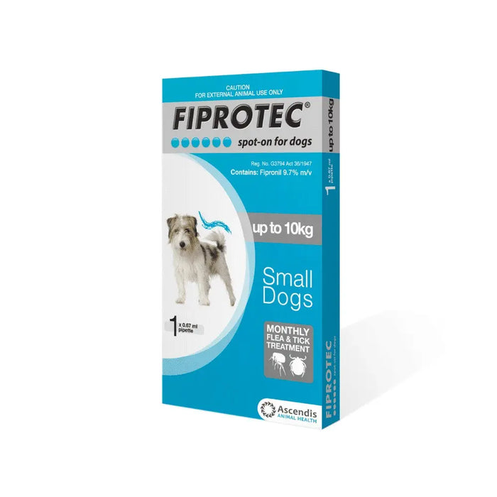 Fiprotec Spot-On for Dogs up to 10kg
