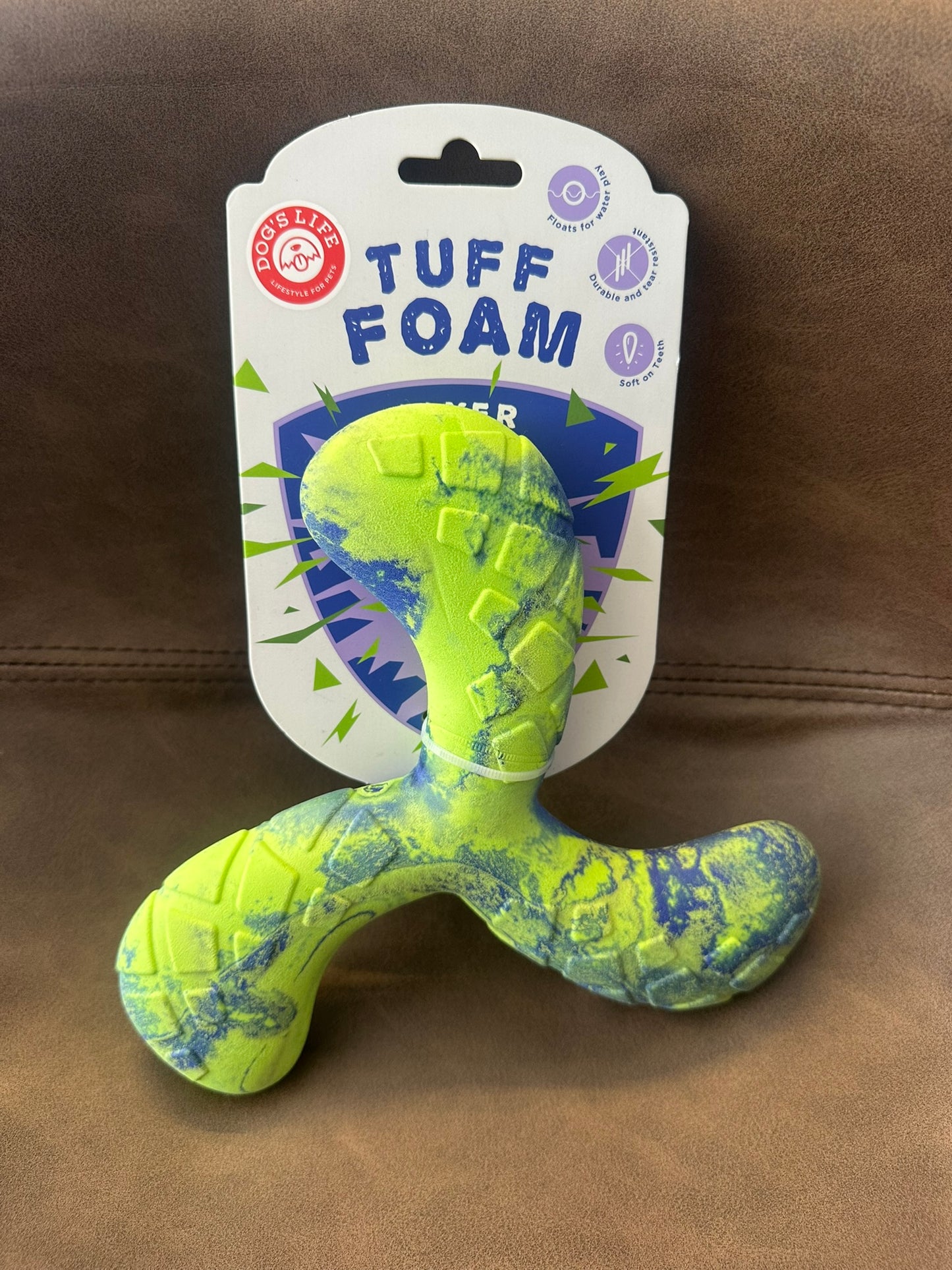 Dog's Life Tuff Foam Flyer Dog Toy