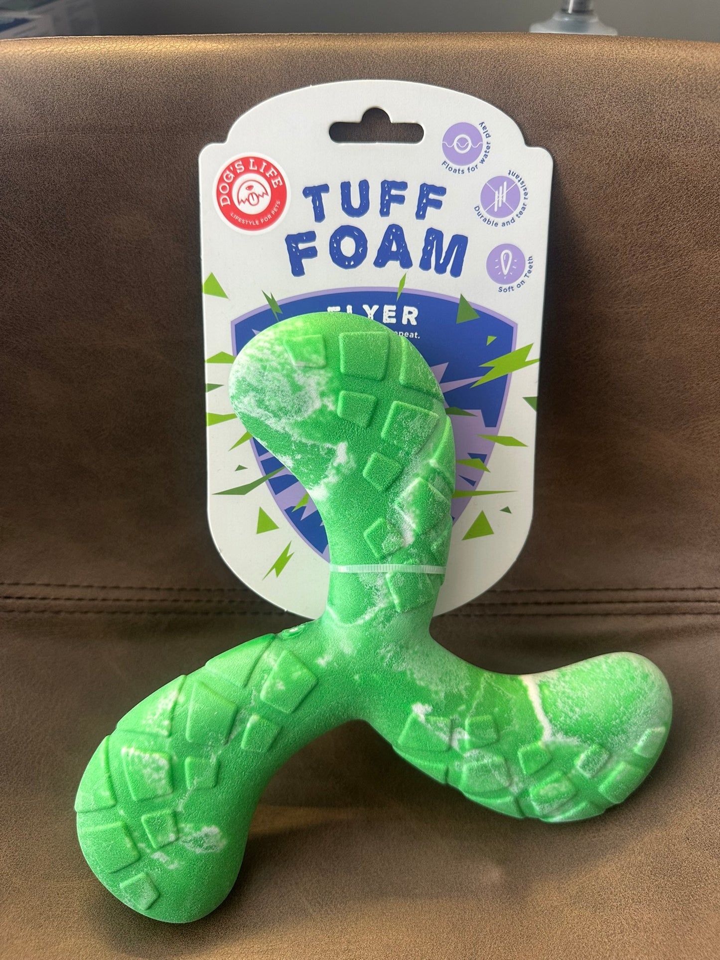 Dog's Life Tuff Foam Flyer Dog Toy
