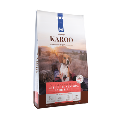 Montego Karoo Venison & Lamb Adult Dog Food 8kg