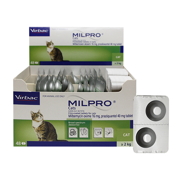 Milpro Cat Deworming Tablet