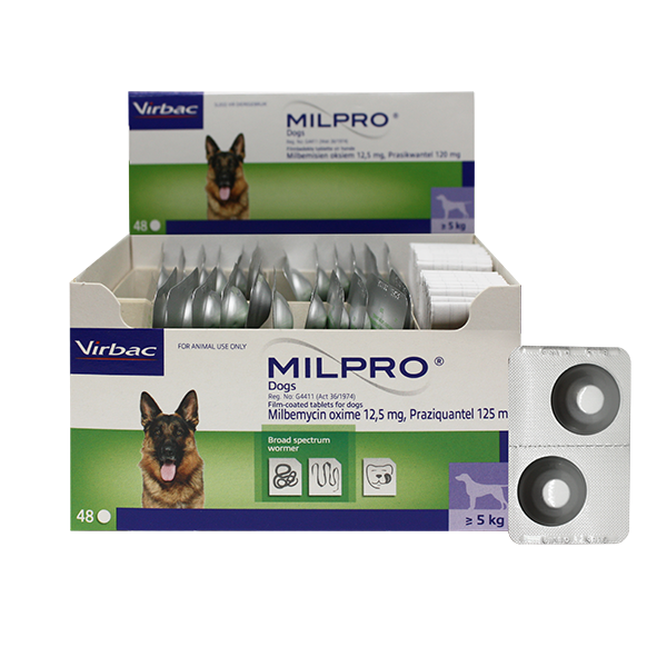 MIlpro Dog Deworming Tablet