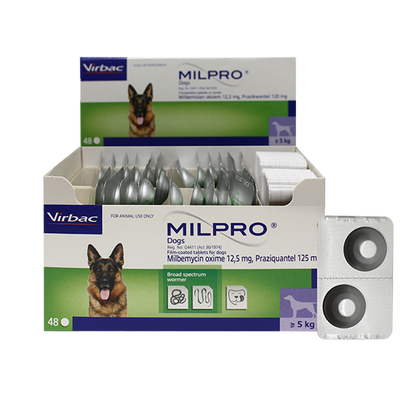 MIlpro Dog Deworming Tablet