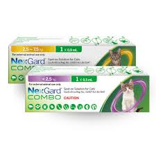 NexGard Combo Cat Large 2.5-7.5kg 1's