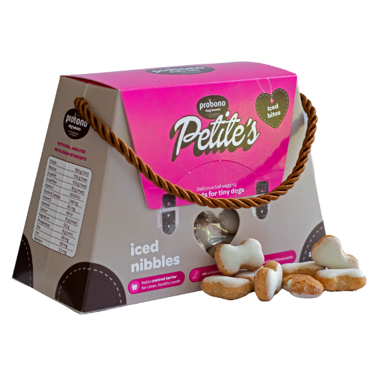 Probono Petite Iced Dog Biscuits