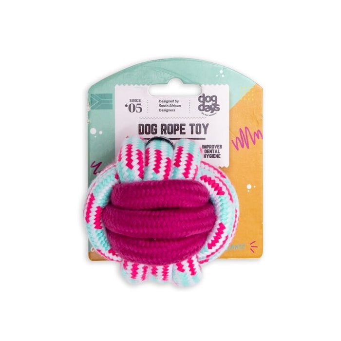 Dog's Life Rope Ball Dog Toy