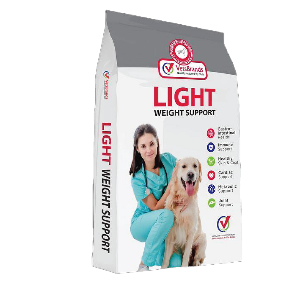 VetsBrands Light Weight Support Dog Food 12kg