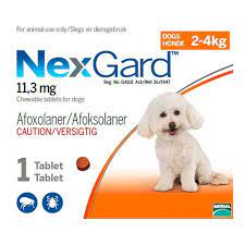 NexGard Dog 2-4kg 1's