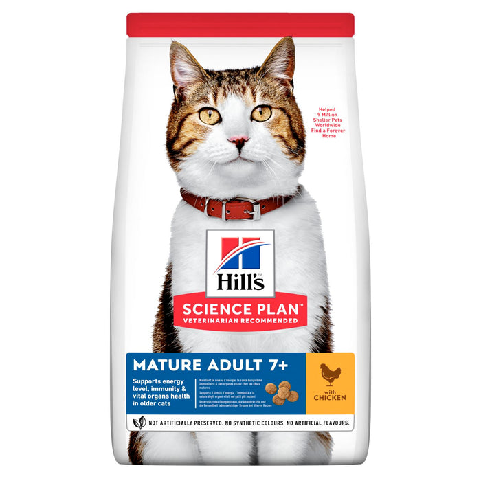 Hill's Science Plan Mature Adult 7+ Cat Food 3kg